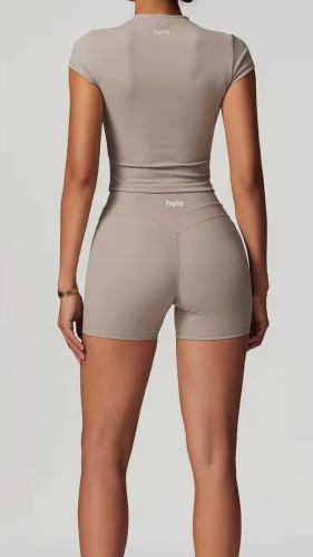 Khaki color-sport short