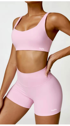 Pink padded - sport bra