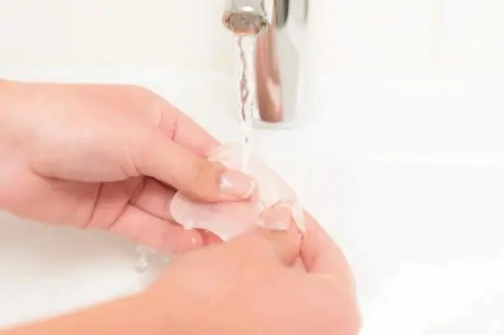 How to clean silicone scar strips