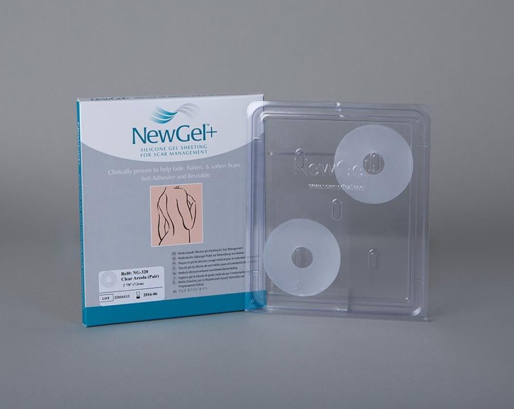 Neogel Silicone Areola Breast Patch (Clear - Pack of 2 Patches)