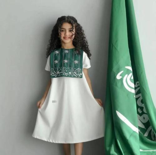 فستان اليوم الوطني مميز