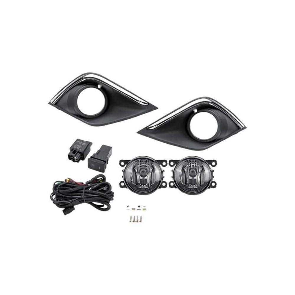 طقم كشاف ضباب ميتسوبيشي اوتلاندر 2017