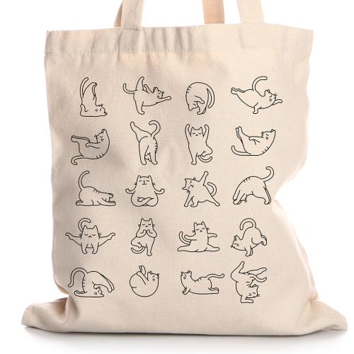 شنطة يوغا قطط | Cat Yoga Tote