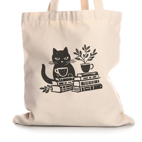 كتب + قهوه + قطتك | Books & Cats