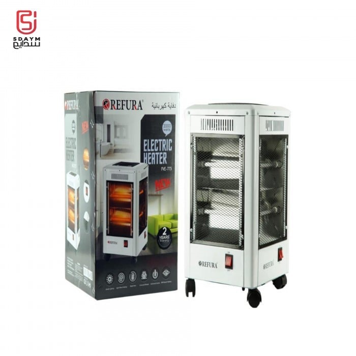 دفاية كهربائية ريفيرا 5 وجه 2000 واط RE-775
