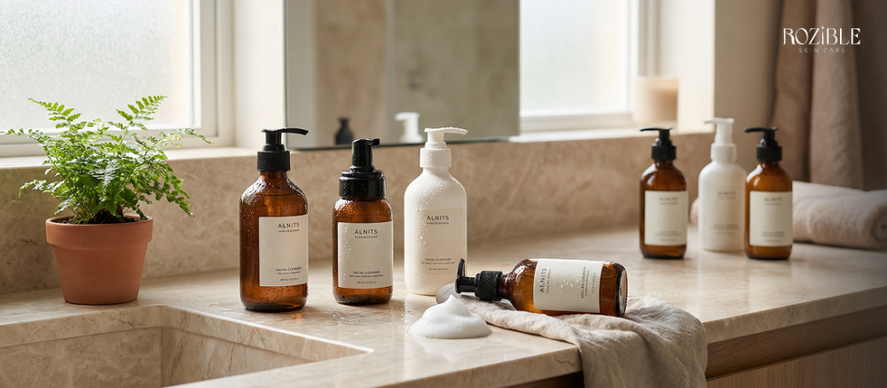 افضل انواع الغسول للبشرة المختلطة