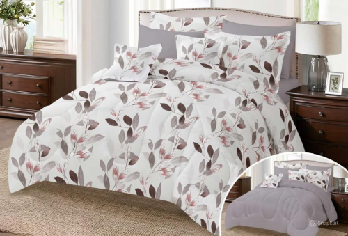 مفرش DreamLuxe صيفي مزدوج - 200×200 سم - 8 قطع