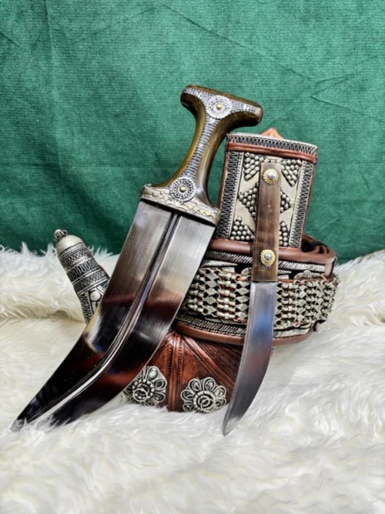 جنبية نجرانية محلية قرن طبيعي