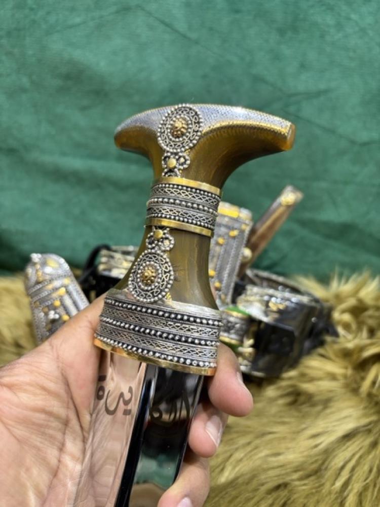 جنبية خنجر فضة الكايدة