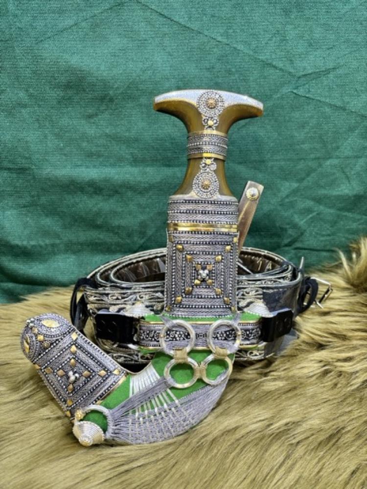 جنبية خنجر فضة الكايدة