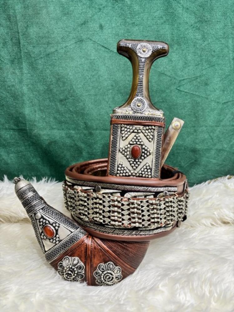 جنبية نجرانية محلية قرن طبيعي