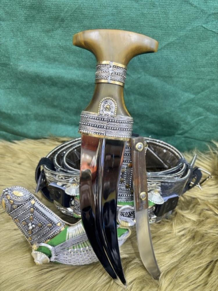 جنبية خنجر فضة الكايدة