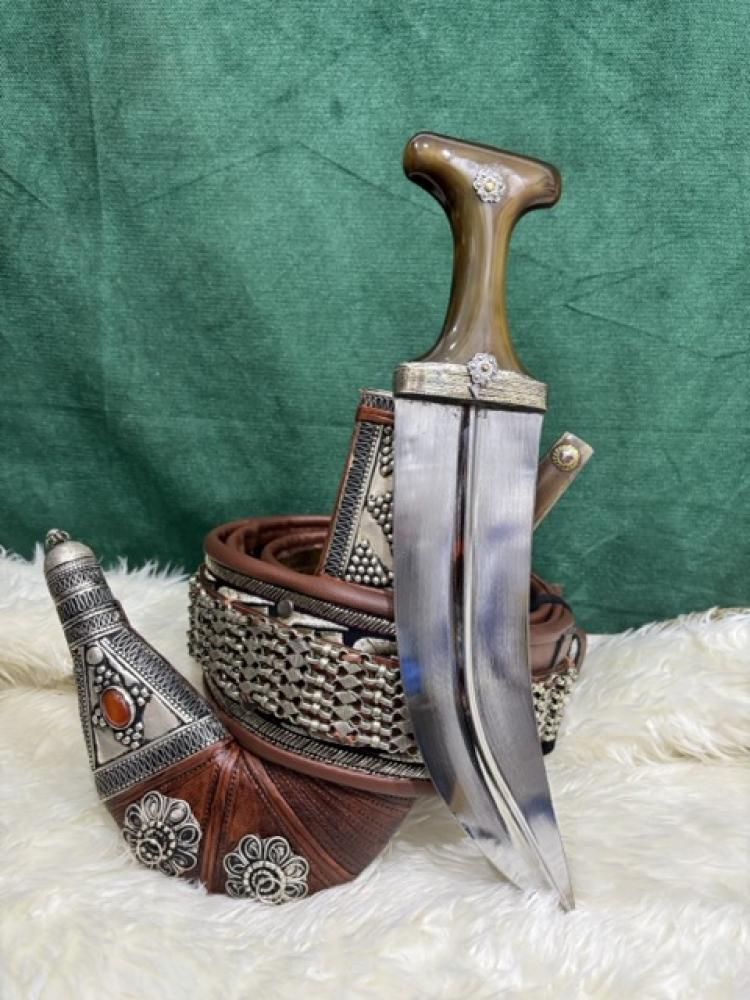 جنبية نجرانية محلية قرن طبيعي