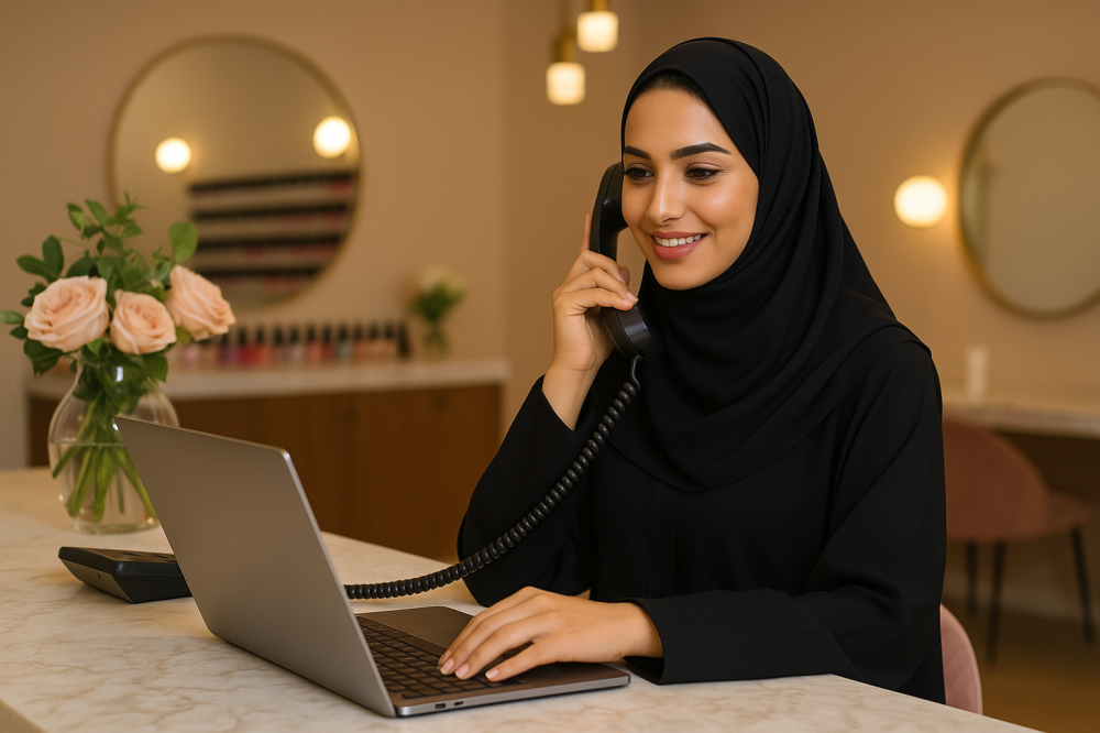 إعلان وظيفي 2025، 2 وظيفة مساعد إداري (الرياض) بصالون أنامل ذهبية للنس