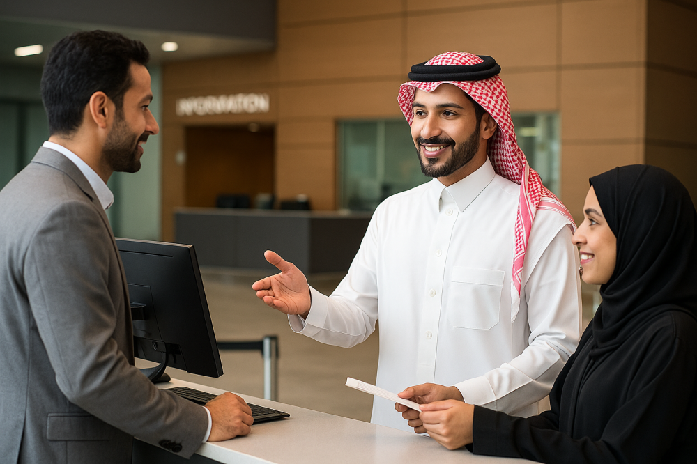 إعلان وظيفة ممثل خدمة عملاء في الشركة السعودية للخدمات الأرضية بالطائف