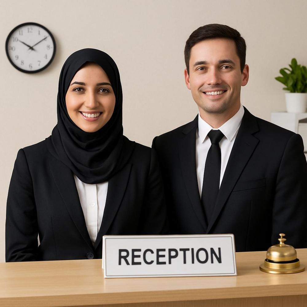 فرصة وظيفية في الرياض: شقق نجمة السعادة تعلن عن شاغر لموظف/ـة استقبال
