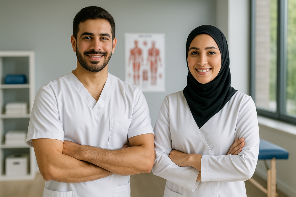 إعلان وظيفي 2025، وظائف صحية (أخصائي علاج طبيعي، أشعة، تغذية) بحي النز