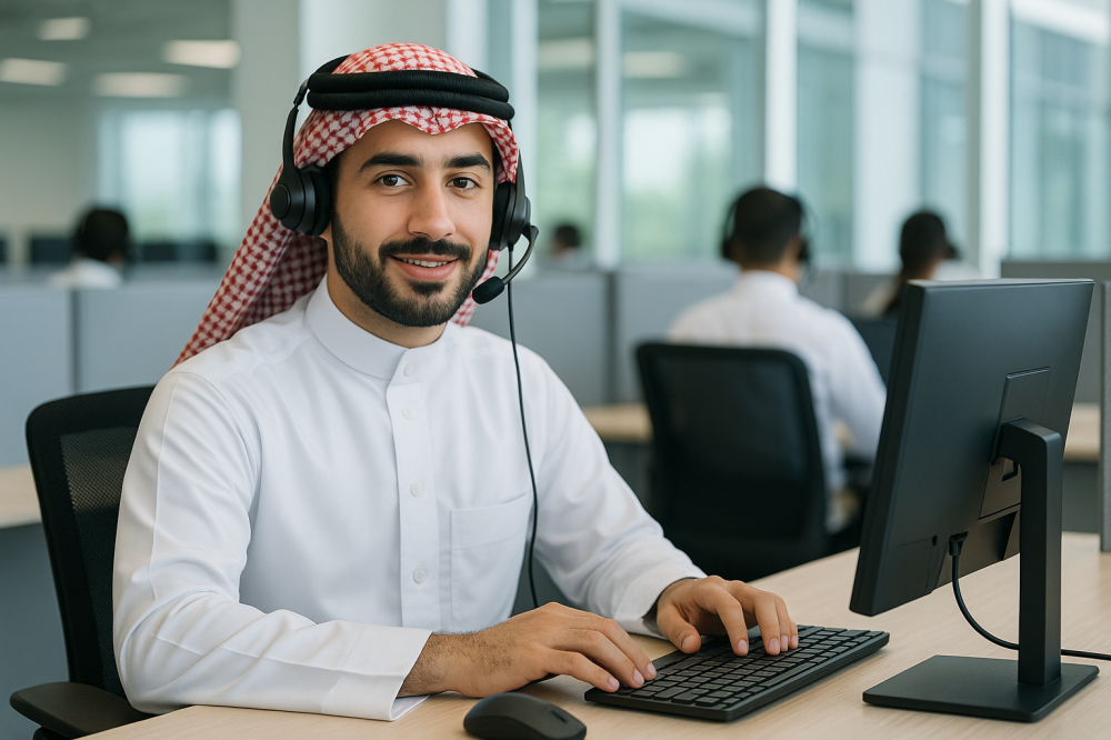 إعلان وظيفي لمجموعة حلويات ومطاعم في الرياض لوظيفة خدمة عملاء (كول سنت