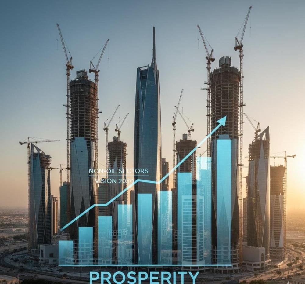 توقعات نمو الاقتصاد السعودي 4.5% في 2026 بدعم القطاعات غير النفطية