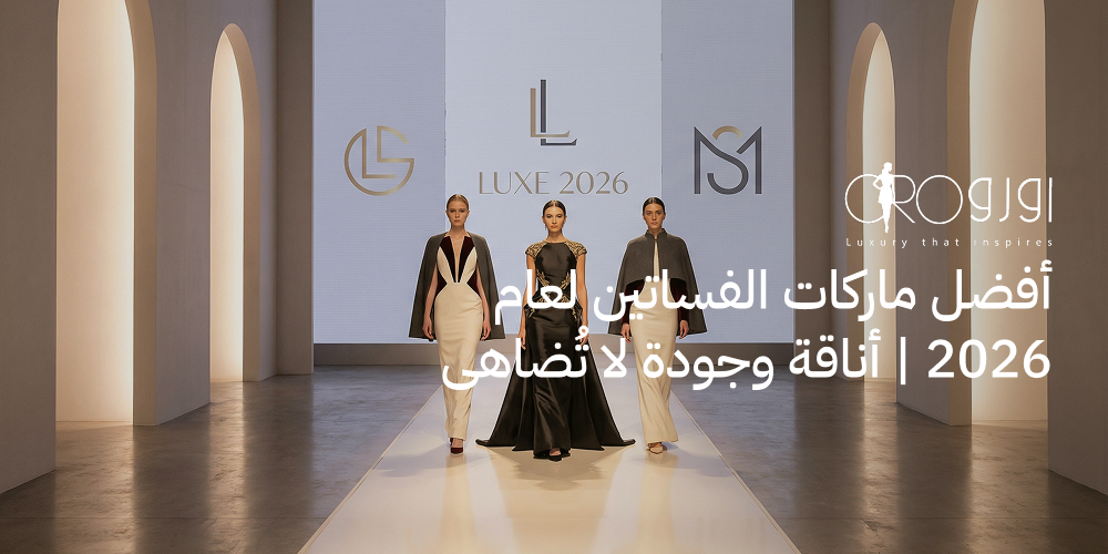 أفضل ماركات الفساتين لعام 2026 | أناقة وجودة لا تُضاهى