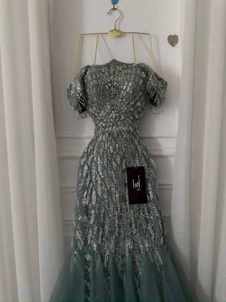 tiffany & grey dresses dress, embroidered, evening wear, Tiffany tulle insert maxi sweater dress