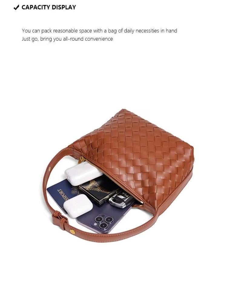 شنطة يد ميني والس اسود عالية الجودة