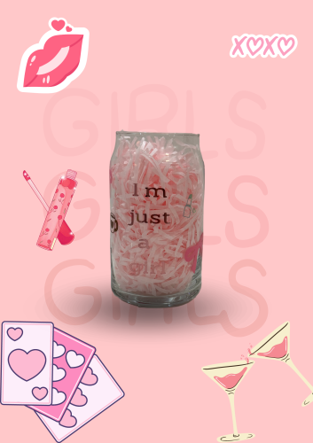كوب ( I’m just girl)