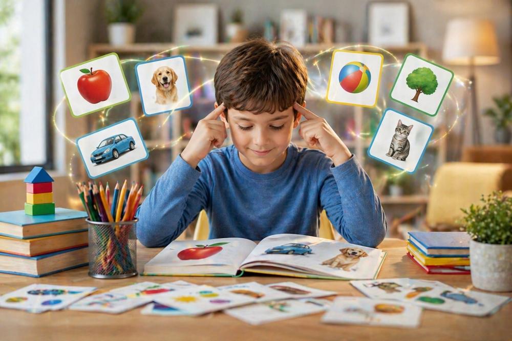 كيف يحفظ طفلك الكلمات الإنجليزية بسرعة؟