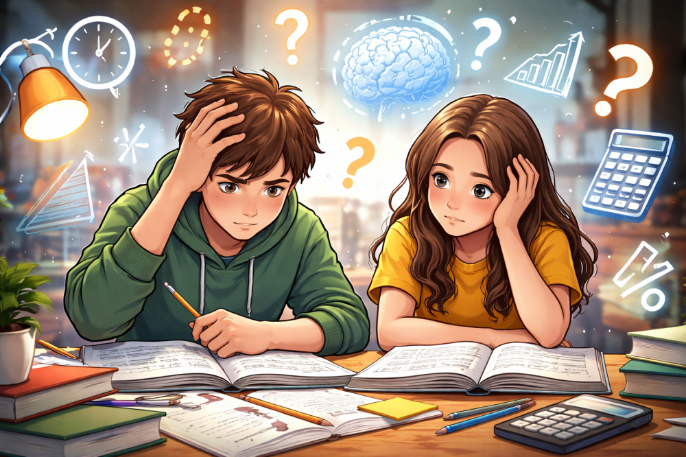 لماذا يفشل كثير من الطلاب في اختبارات القدرات رغم كثرة المذاكرة؟