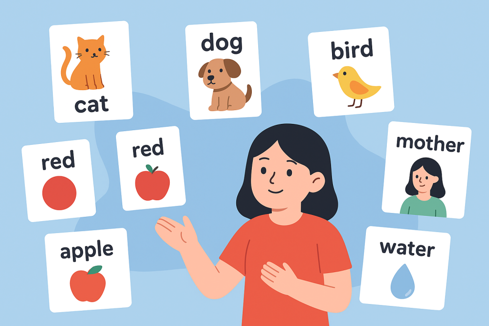 100 كلمة إنجليزية مهمة للأطفال