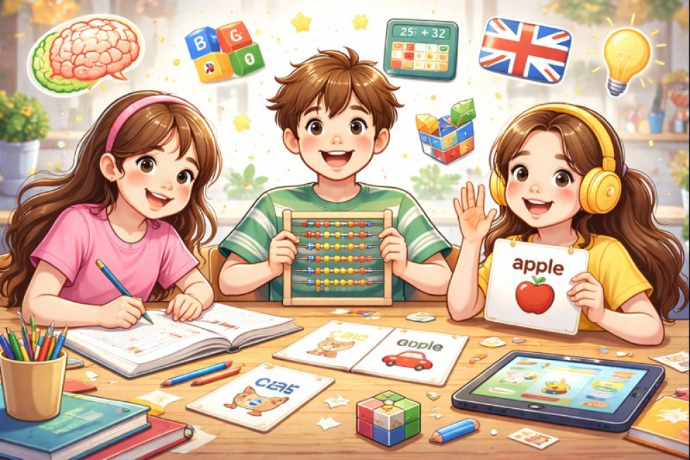 خطة 30 يوم لتقوية ذكاء الطفل