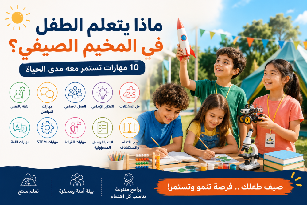 البرامج والمخيمات الصيفية للأطفال