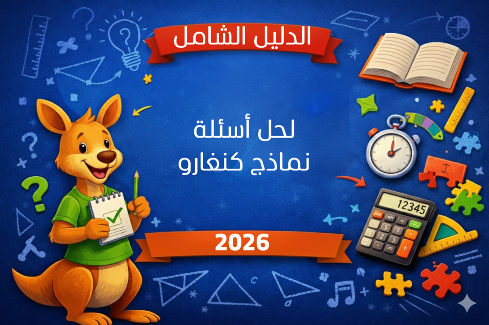 دليل الشامل لحل نماذج أسئلة مسابقة كنغارو 2026
