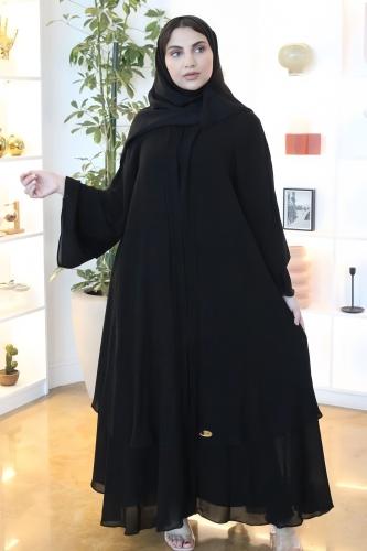 عباية طبقتين نواعم