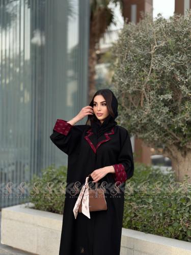 عباية وهاد قماش الأناقة واقف