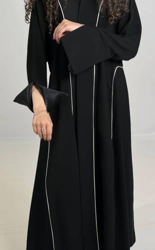 عباية تولين شيك ابيض