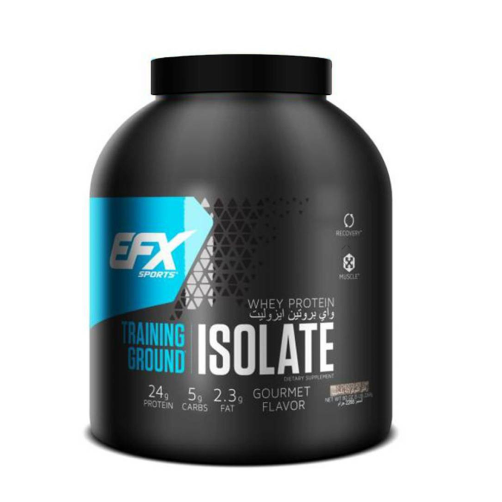 EFX Sports Training Ground Isolate Whey Protein Milk Chocolate Flavor 5 kg