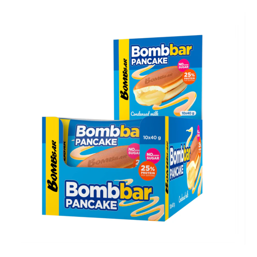 Bombbar Protein Pancake with Condensed Milk pack 10*40 g