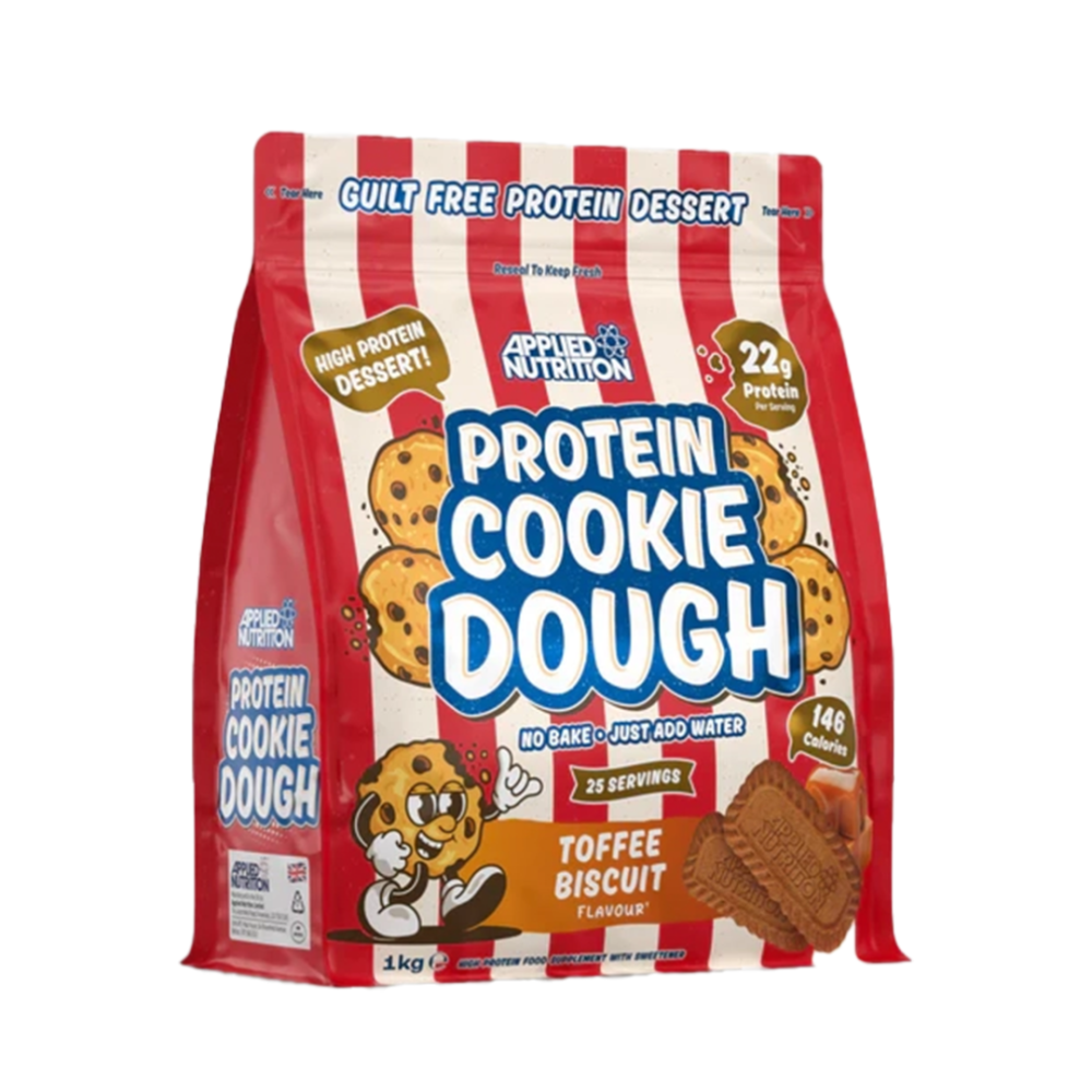Applied Nutrition Protein Cookie Dough, Tofffee Biscuit, 1 kg