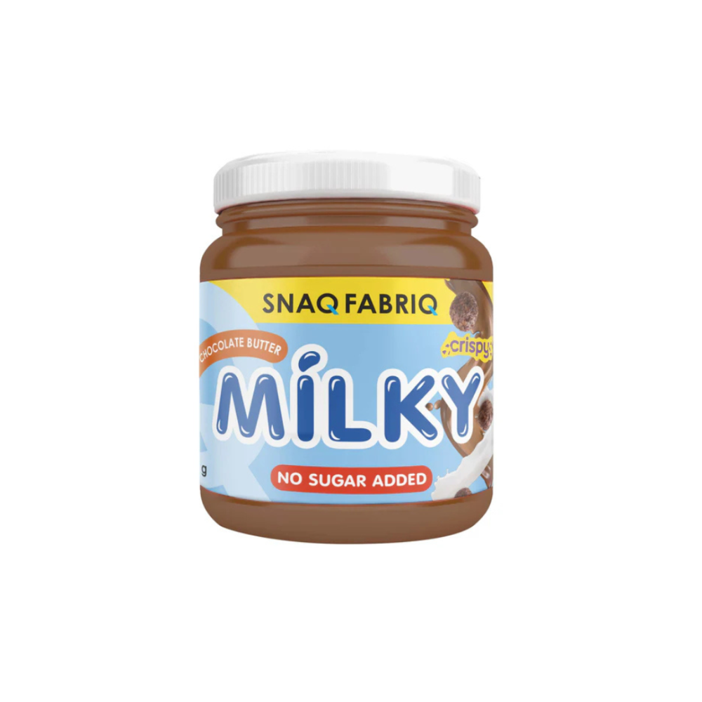 Snaq Fabriq chocolate-Milk Buttercream with Crispy Balls 250 g