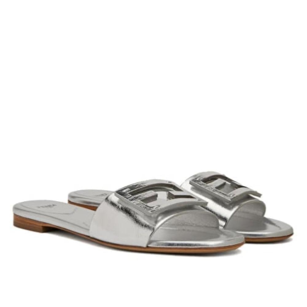 Denim Sandals Saks Fifth Avenue Fendi Slides Fendi Slippers For