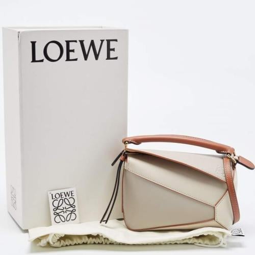 Loewe Multicolor Leather Mini Puzzle Shoulder Bag