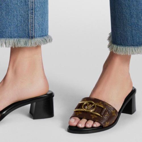 LVSh1 Louis Vuitton Lock it Mule