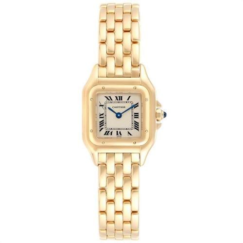 Cartier White 18K Yellow Gold Panthere W25022B9 Wo...