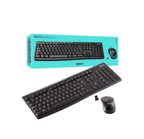 KEYBOARD LOGITECH WireLess DESKTOP COMBO MK270 EN/...