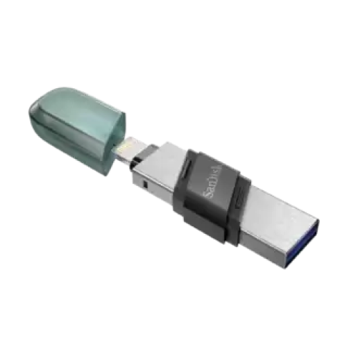 SanDisk iXpand Flash Drive Flip 64GB Type A + Ligh...