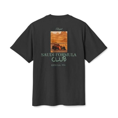 Unisex faded heavy tee