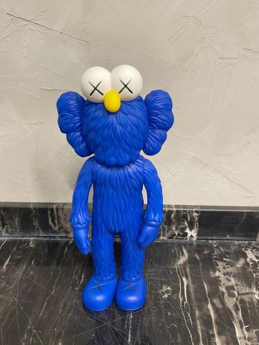 KAWS figure blue