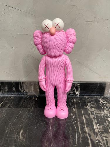 KAWS figure pink