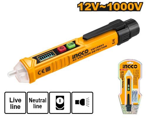 AC voltage detector 12V~1000V كاشف جهد التيار المت...